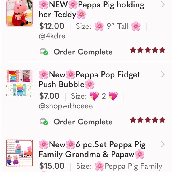 🎉🎉Retired 10/29/21🎉🎉Sneak Peep At My Ratings🎉 - Picture 11 of 16